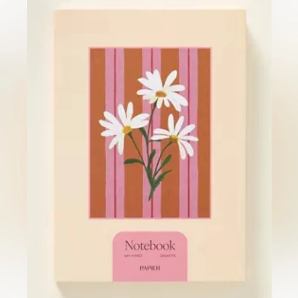 Anthropologie PAPIER SOFTBACK LINED JOURNAL Style No.  94302791 RASPBERRY
